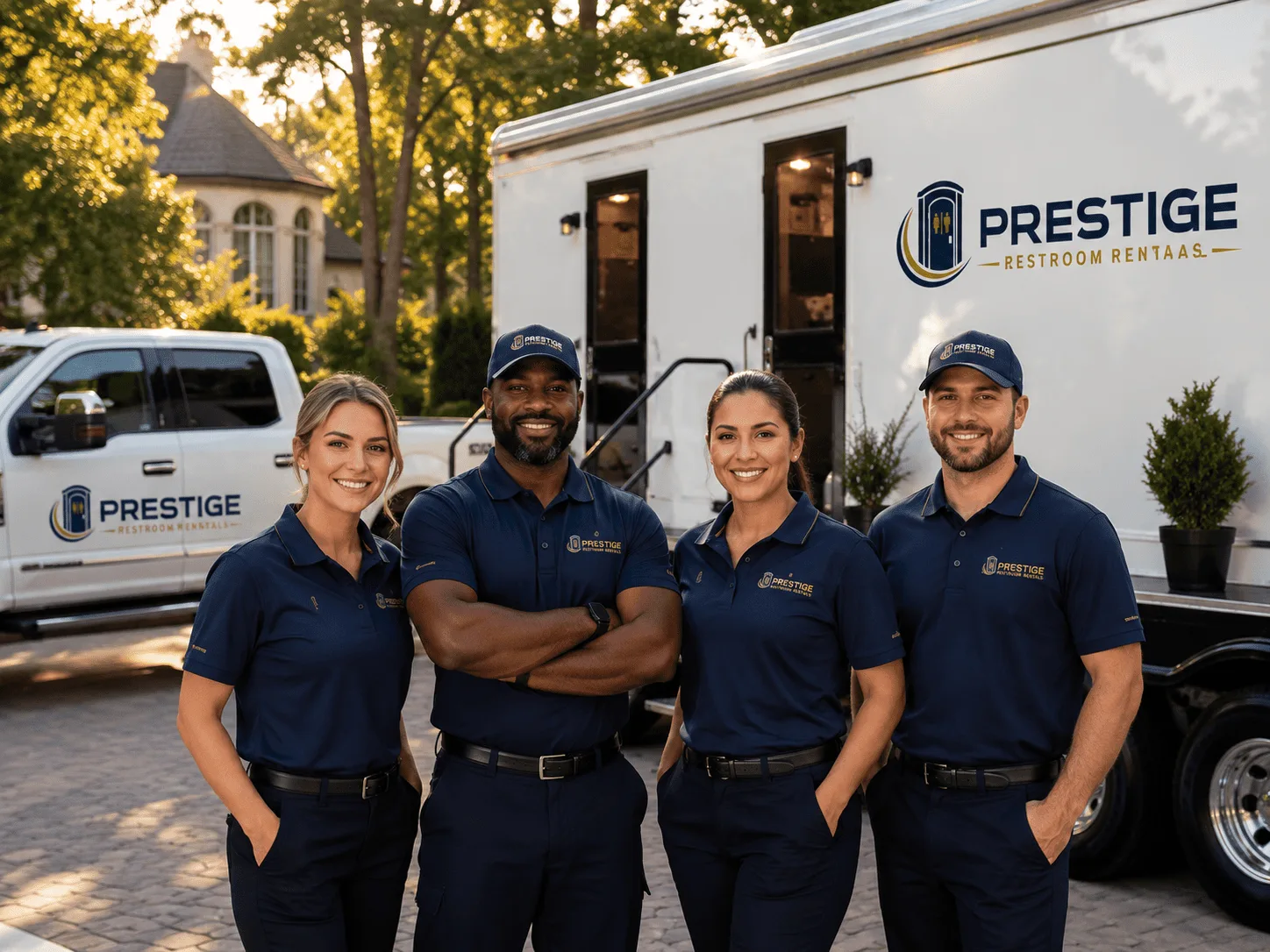 Trusted Luxury Portable Restrooms company in Belview, MN